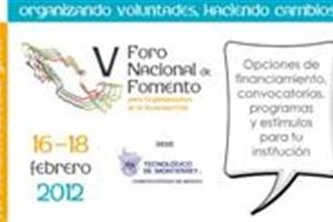 VII Foro Nacional de Fomento para Organizaciones de la Sociedad Civil.